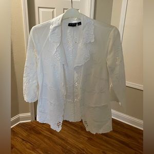 Woman’s White Blouse